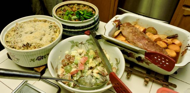 kitchen thanksgiving 2017 veggies et al - 1