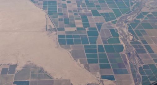 water irrigation vs desert east of san diego - 1