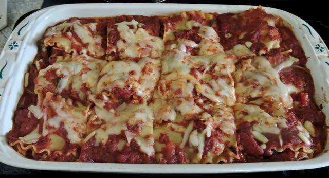 kitchen eggplant pepper parmesan lasagna sept 19 - 1