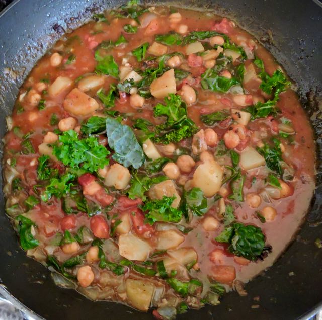 kitchen Indian spices chard potatoes tomatoes greens 3 20 - 1