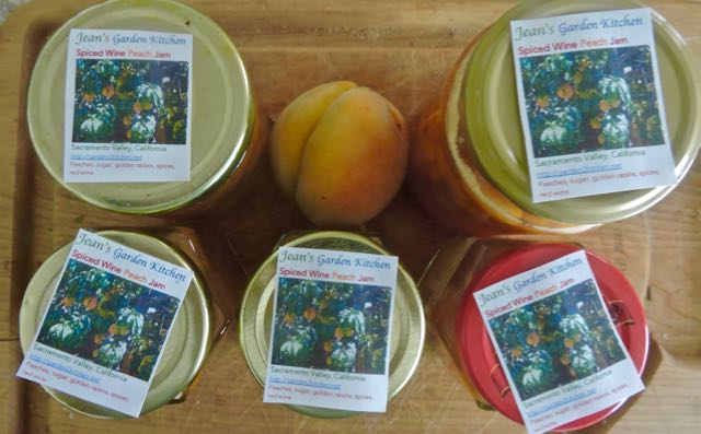 kitchen jean's peach jam labeled jul 23 2021 - 1