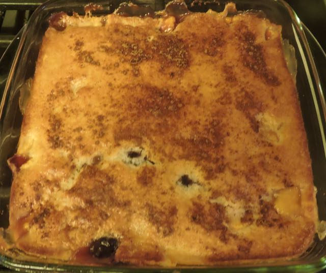 kitchen peach blackberry cobbler aug 9 2021 - 1