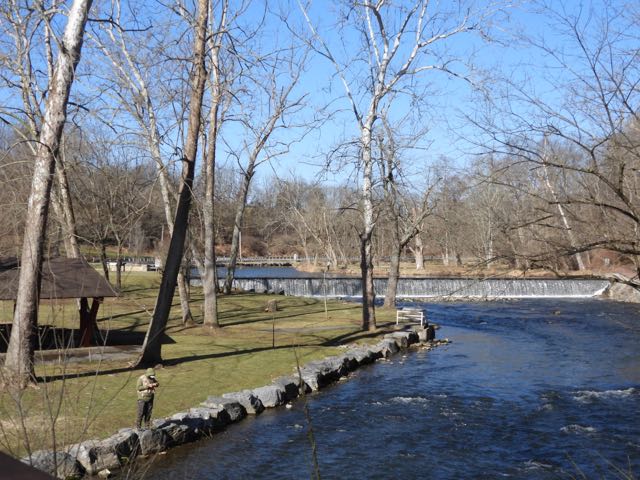 potomac valley antietam creek at devil's backbone dam feb 18 2023 - 1